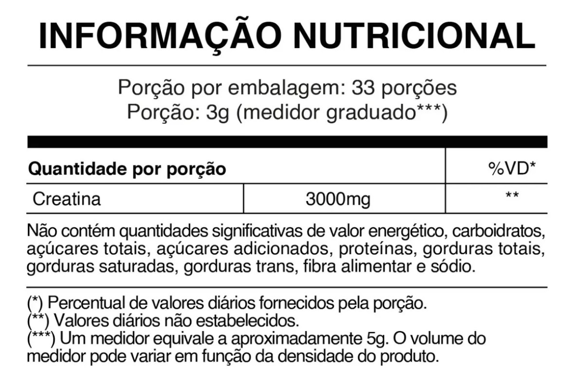 Creatina DC-X 300g - 100% Pura