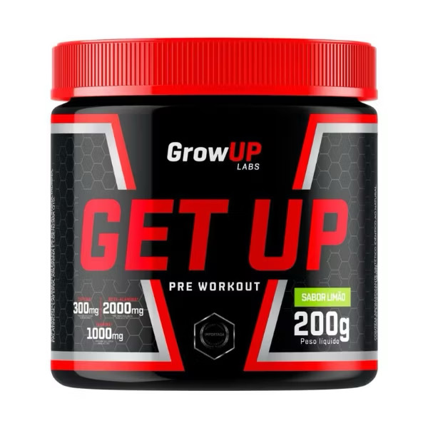 Pré treino Get Up 200g - Limão
