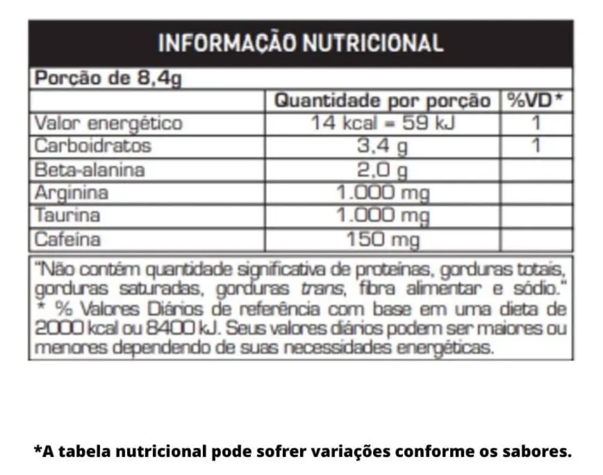 Horus - Pré Treino (150g) Max Titanium